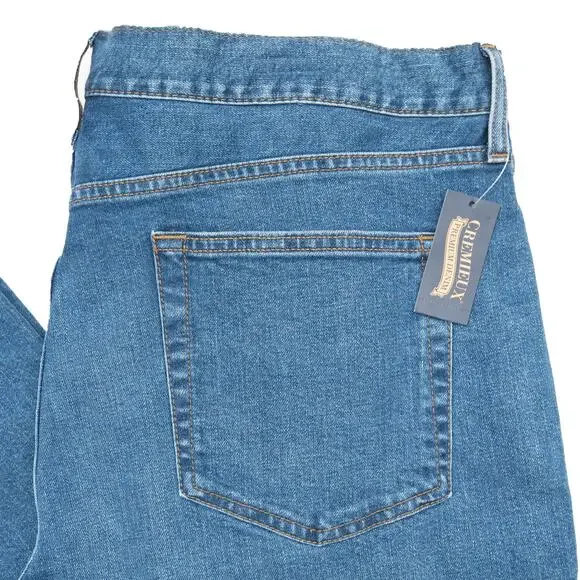 Daniel Cremieux Dark Wash Relaxed Straight Fit Jeans Size 40X34 - Picture 4 of 9